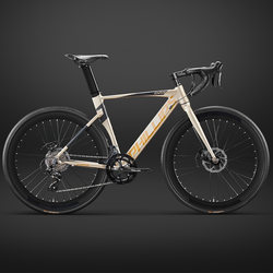 Philip Aluminum Alloy Flat-Bar Road Bike, Men's Youth Variable-Speed Racing Bike, Women's Ultra-Light Fast Bike