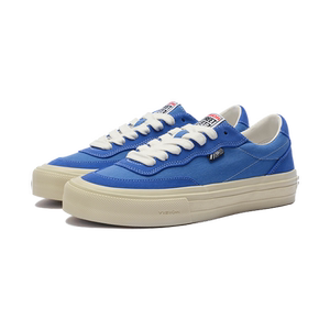 
VISION official FLAT TOP Klein blue low top fur canvas shoes for men and women street skateboard shoes