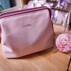 Cosmetic Bag for Women 2024 New Model Pink Portable Large-Capacity Clutch Bag Makeup Brush Storage Bag High-End Travel Bag