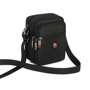 
Swiss Army Knife Men's Bag Oxford Cloth Waterproof Shoulder Bag Men's Bag Canvas Crossbody Bag Casual Mini Backpack