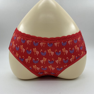 
Sloggi lace waist silky seamless sexy low waist boxer briefs 87-1854