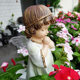 Garden Ornaments Outdoor Garden Decorations Garden Decorations Resin American Little Angel Doll Ornaments