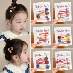 Children's Hair Clips for Girls, Cartoon Rabbit Bb Clips, Cute Little Girl Hair Clips, Baby Side Bangs Clips, Hair Accessories