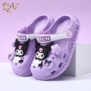 
Children's slippers girls' hole shoes summer new kindergarten cartoon indoor non-slip soft bottom baby girl beach