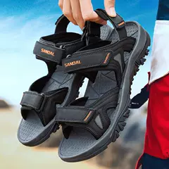 Giày Xăng Đan Giày Sandal Nam 45 Size Lớn 2023 Mùa Hè Mới Áo Khoác Ngoài Giày Đi Biển 46 Thể Thao Dép Xăng Đan Việt Nam sandal nam da bò