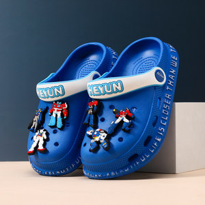 
Transformers Children's Croc Shoes Boys' Slippers Non-Slip New Style Boy Baby Kids Beach Summer Home Use