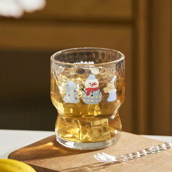 Siyue's Particularly Beautiful and Cute Wine Glass, Glass Water Cup, High-Temperature Resistant, Suitable for Home Use, for Drinking Water, Beer, Beverages, and Milk