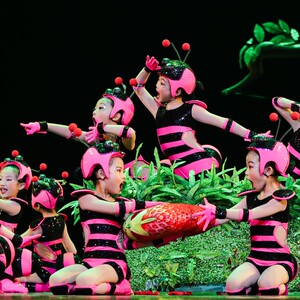 The 10th Little Lotus Style Adventures Dance Performance Costume Little Ant Insect Cartoon Animal Performance Costume