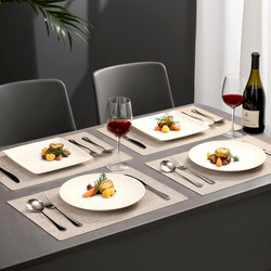 High-Quality Western-Style Cutlery Set with Knife, Fork, Steak Plate, Three-Piece Set, Western-Style Plate, Steak Cutlery, Knife and Fork Special Set