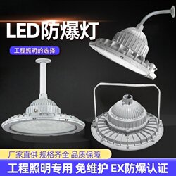 Shengdashi Led Explosion-Proof Light, Explosion-Proof Industrial Factory Light, Mining Light, Gas Station Dust-Proof, Anti-Corrosion, Waterproof, Three-Proof Lighting