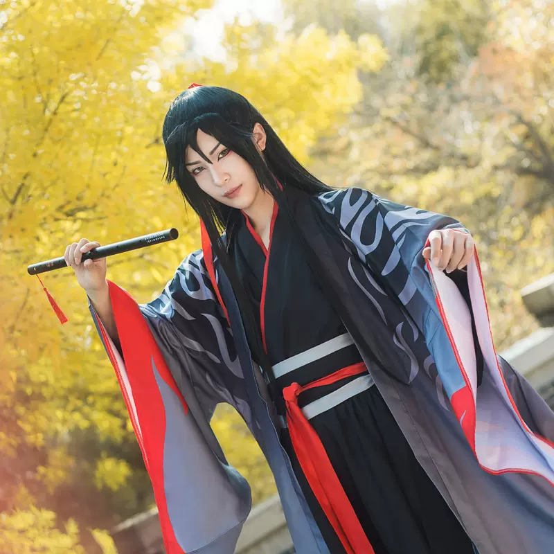 汐音魔道魔道祖師 魏無羨 夷陵老祖 公式 コスプレ衣装 - コスプレ