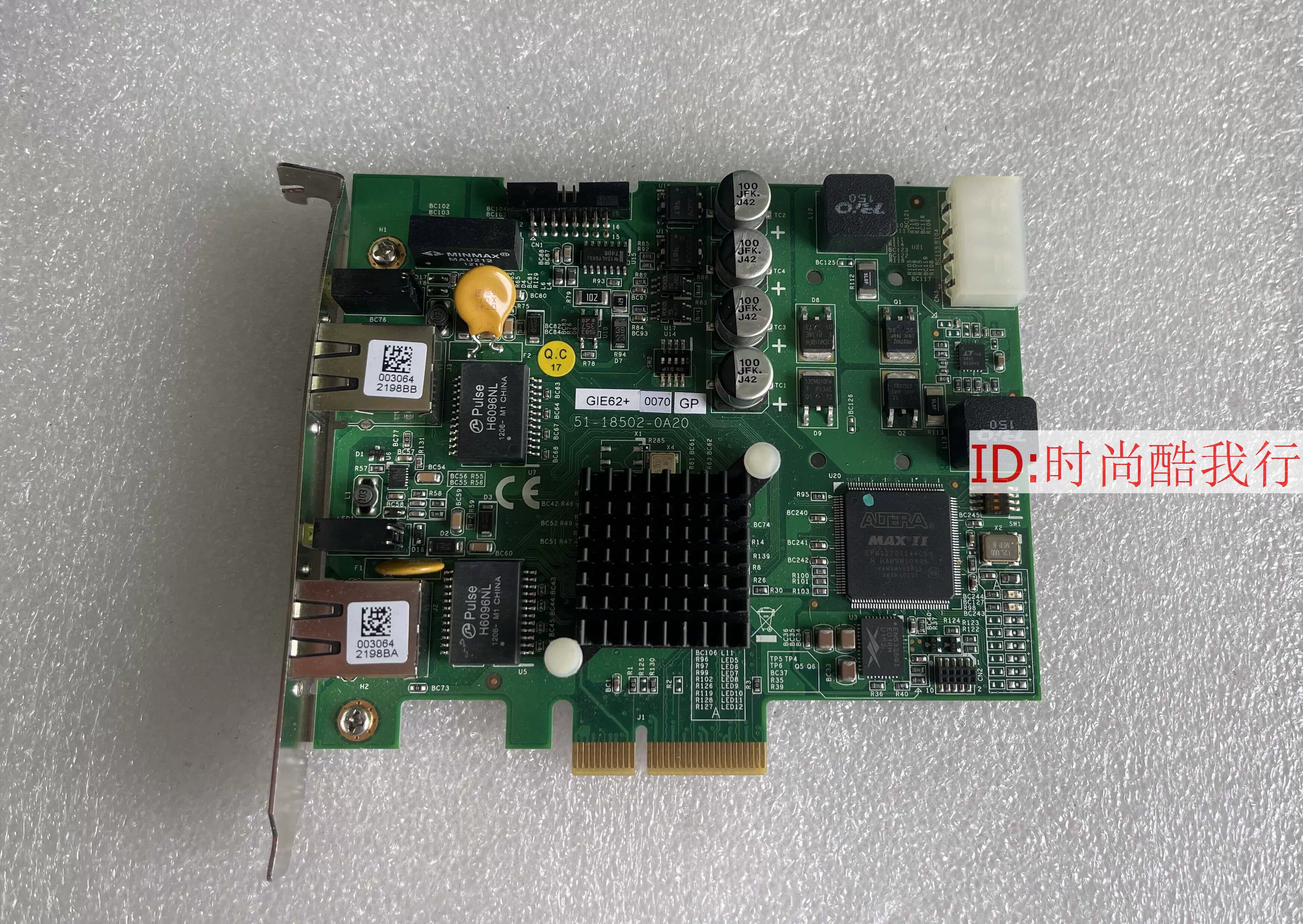 凌华ADLINK PCIe-GIE62+ 51-18502-0A20 图像采集卡-Taobao Singapore