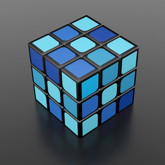 Zcube 3x3 Magic Cube - カラフルなパズル玩具