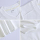 Purple inner V-neck base shirt new pure cotton long-sleeved T-shirt for women in spring 2025 slim solid color T-shirt outside