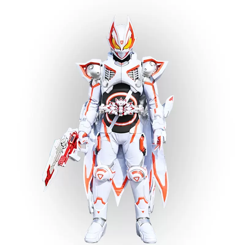 仮面ライダー極狐MK9 コスプレ衣装 フルセット 塗装完成品 仮面ライダー極狐MK9 コスプレ用一体式スーツ＆マスク 塗装完成