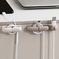 Desktop Cable Organizer, Mobile Phone Charging Cable, Data Cable Organizer, Cable Routing Fixer, Storage Power Cord Clip