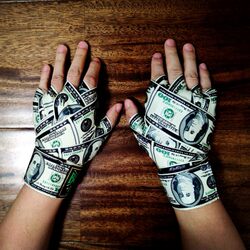 Noboxingnolife Brand Hand Wraps for Boxing, Martial Arts, and Fighting Sports