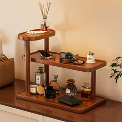 Cosmetics Storage Rack, Dressing Table, Perfume, Lipstick, Jewelry, Non-Solid Wood Storage Organizer, Desktop Skincare Storage Box