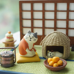 Japanese-Style Hut Decorations, Japanese-Style Dollhouse Scenery, Screen, Tatami Model, Mini Miniature Figurines, Small Ornaments