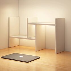 Desktop Small Bookshelf Storage Rack Office Desk Organizer Living Room Dining Table Desk Countertop Multi-Layer Display