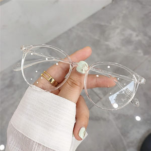 TR90 ultra -light glasses frame Student anti -Blu -ray myopia face face face face -proof radiator eyes, eyes frame men
