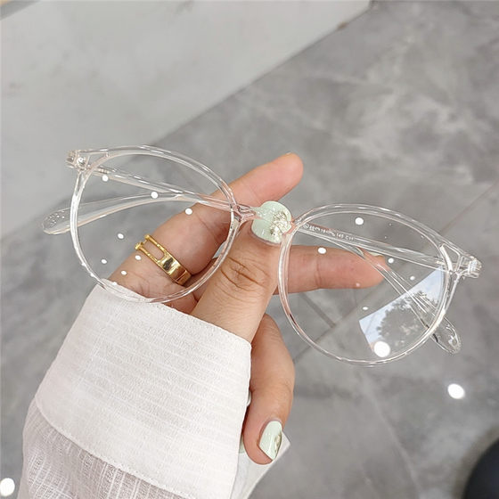 TR90 ultra -light glasses frame Student anti -Blu -ray myopia face face face face -proof radiator eyes, eyes frame men
