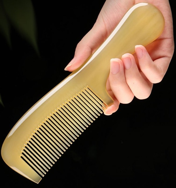 Household comb for girls and students, portable handle comb ...