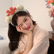 Cute plush face wash headband three-dimensional crab shark funny headband special non-slip hairpin hair accessories for women
