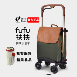 New Lightweight Portable Shopping Cart with Handrails for Middle-Aged and Elderly People, Suitable for Grocery Shopping and Home Use
