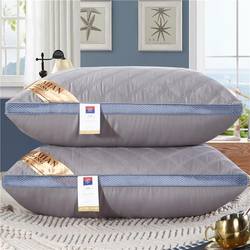 High Pillow, Thickened and Extra Tall, Does Not Collapse or Deform, Comes with Pillowcase, Hard Pillow Core, Set of Two, High Elasticity, for Dormitory and Home