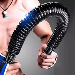 30kg 40kg 50kg 60kg Spring Arm Strength Bar Grip Strength Bar Chest Muscle Expander Shoulder Splitter Back Strengthener Arm Strengthener