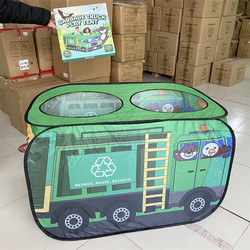 Children's Indoor Car Tent Toy, Pretend Play Princess Boy Baby Playhouse, Foldable House