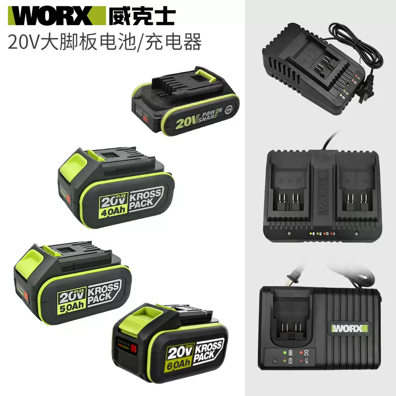 WORX WU279 WU388 808 20V Taobao