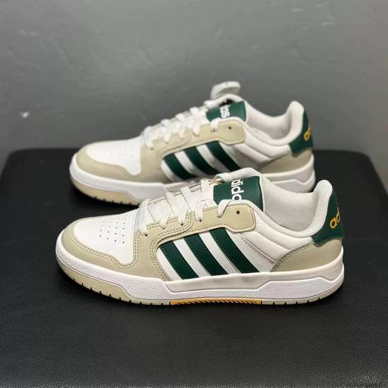 
Adidas ENTRAP men and women retro teenager wear-resistant basketball sports comfort shoes JR7980