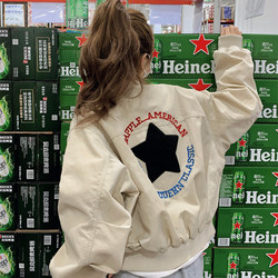 Girls' Spring and Autumn Baseball Jacket 2026 New Stylish and Super Pretty Autumn Outfit Korean Style Loose Casual Top Coat for Older Children