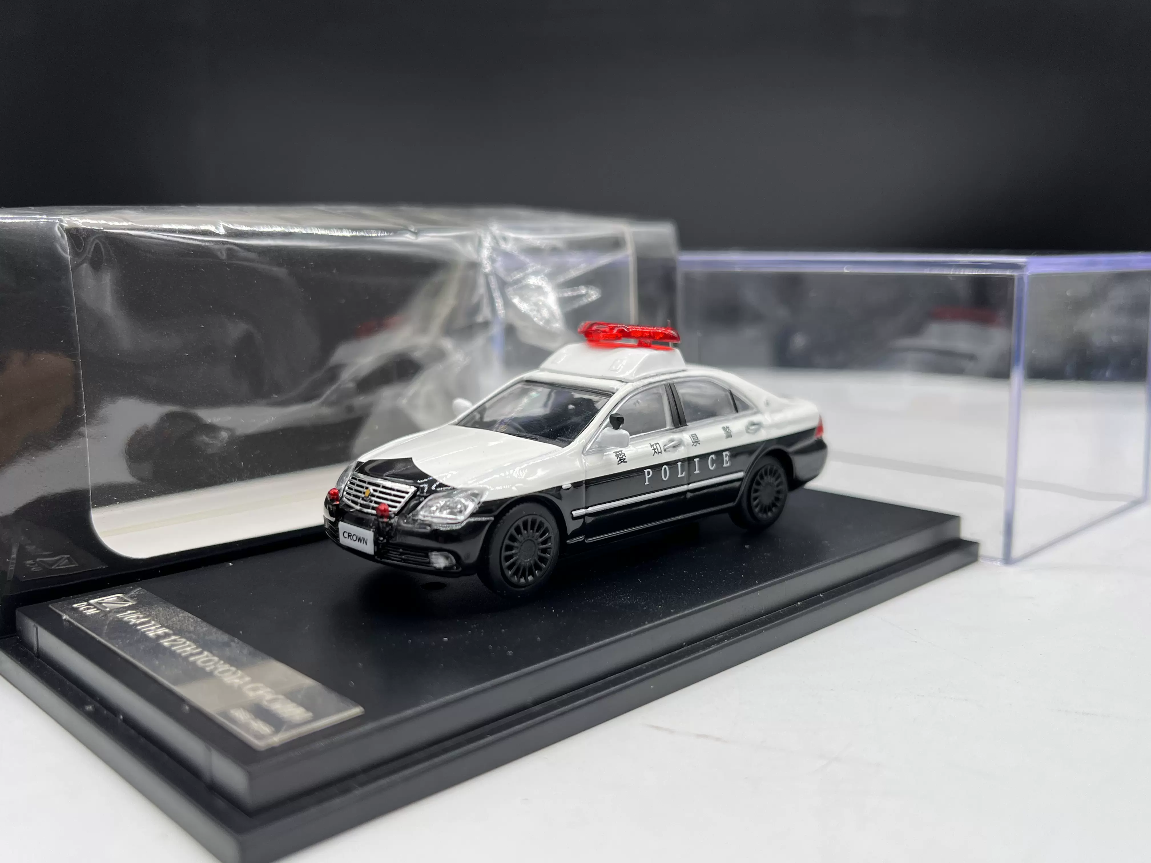 CROWN 模型 拓意1:64合金汽车模型Toyota皇冠仿真三厢轿车摆件金属益智玩具