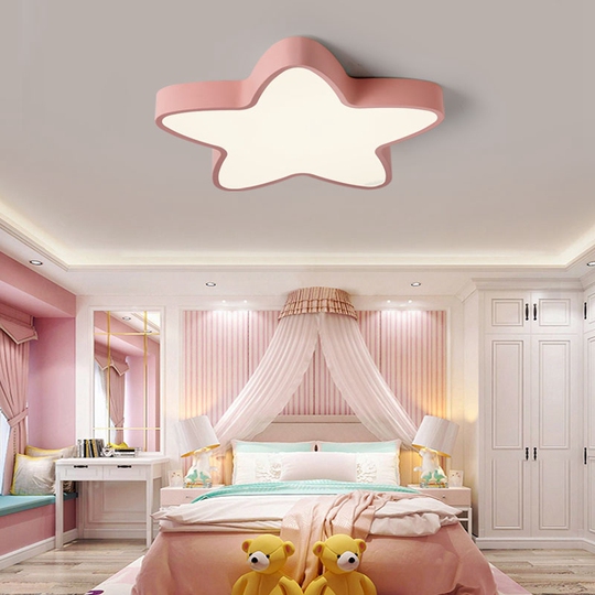 限定値下げ　LEDシーリングライト　星型　子供部屋　木目 LEDシーリングライト 星型デザイン 子供部屋 木目 おしゃれ