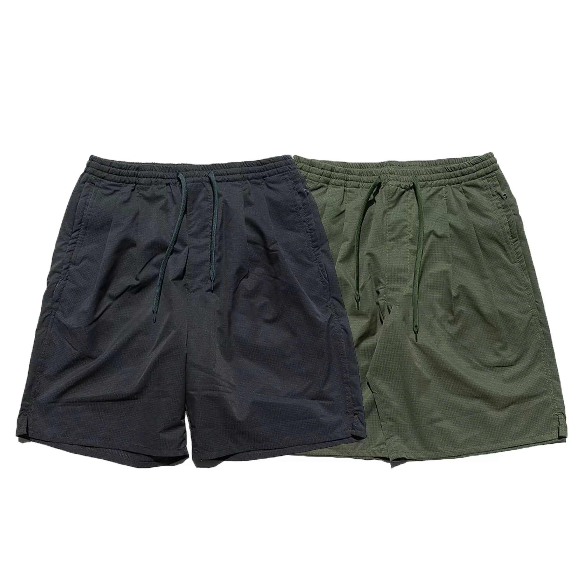 BEAMS SSZ FLAG SHORTS 21SS日系休宽松休闲五分沙滩裤短裤纯色-Taobao Singapore