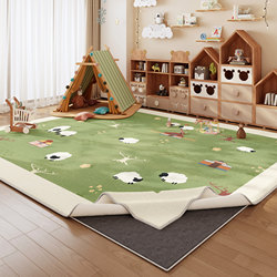 Removable and Washable Carpet, Living Room Baby Crawling Mat, Baby Thickened Anti-Fall Children's Crawling Mat, Bedroom Bedside Floor Mat