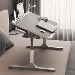 Adjustable Folding Bed Table for Dormitory Study, Writing Desk for Bedroom, Home Laptop Office Computer Desk