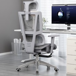 Computer Chair for Home Use, Comfortable for Long Sitting, Reclining Office Chair, Dormitory Backrest, Gaming Chair, Bedroom Ergonomic Chair