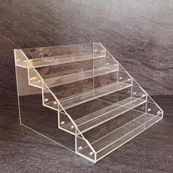 Acrylic Figurine Display Rack Multi-Layer Perfume and Cosmetics Storage Box Cigarette Rack Desktop Organizer