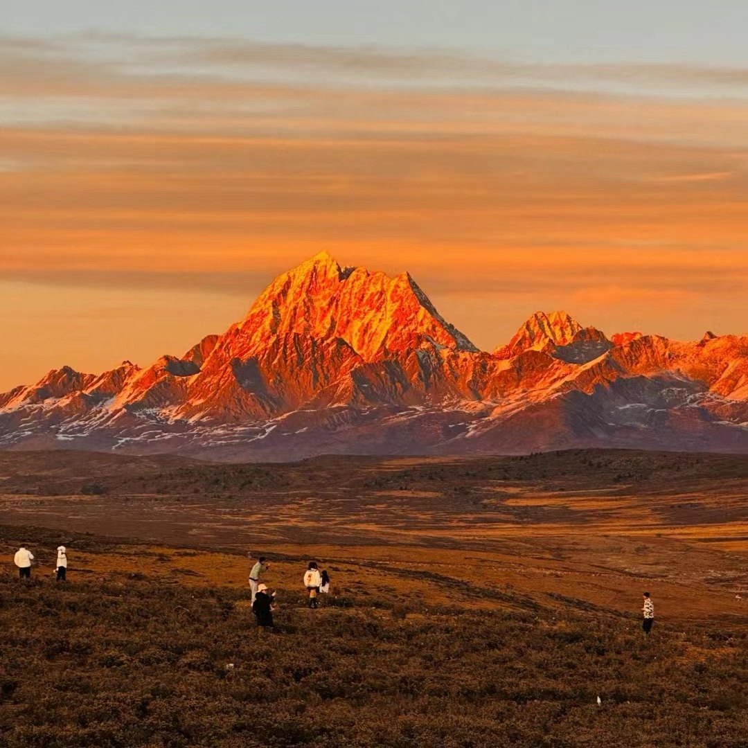成都周边川西跟团游四姑娘山鱼子西贡嘎雪山姑弄村木格措3日2-8人