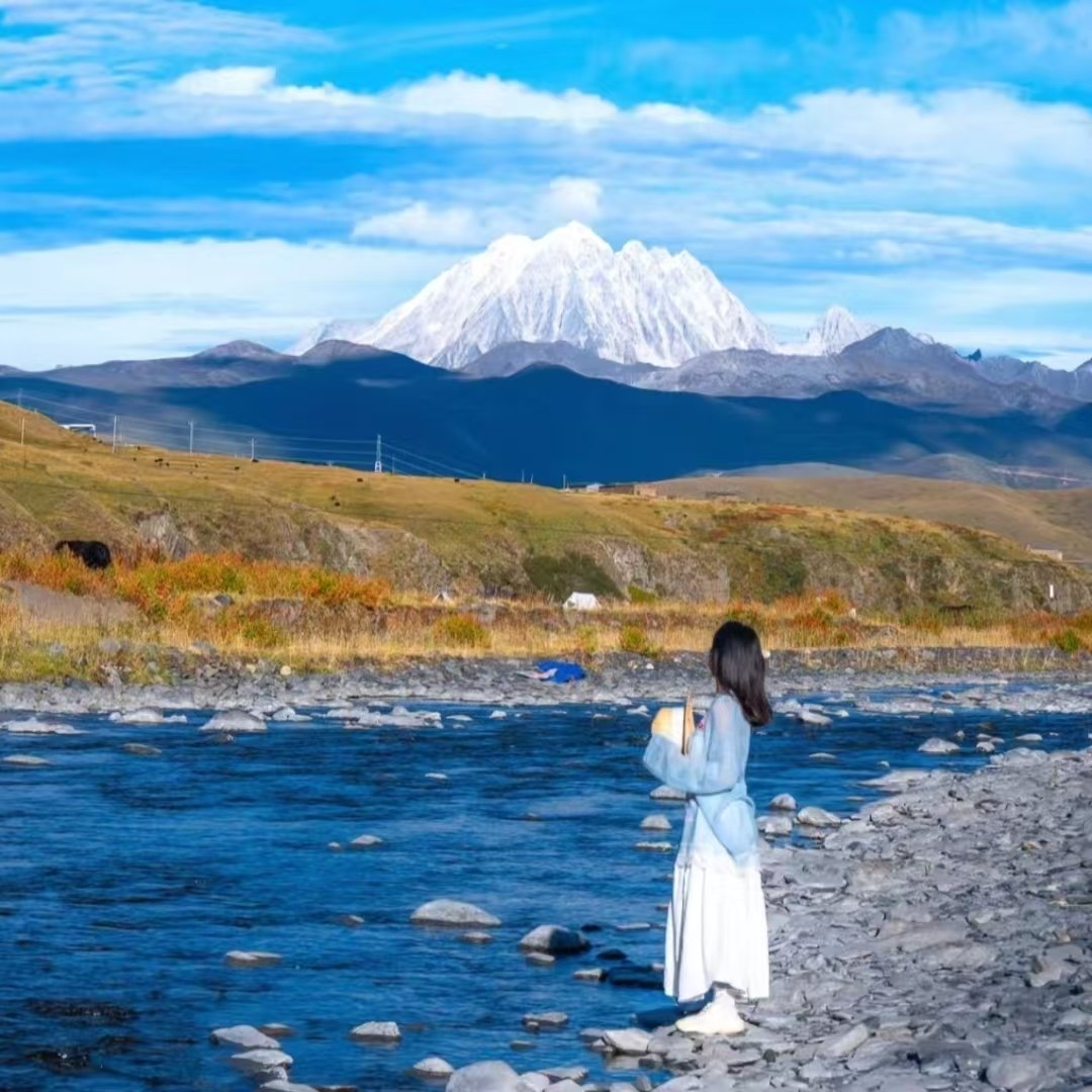 【理小路越野团】川西旅游结斯冰川毕棚沟姑弄村贡嘎雪山5日纯玩
