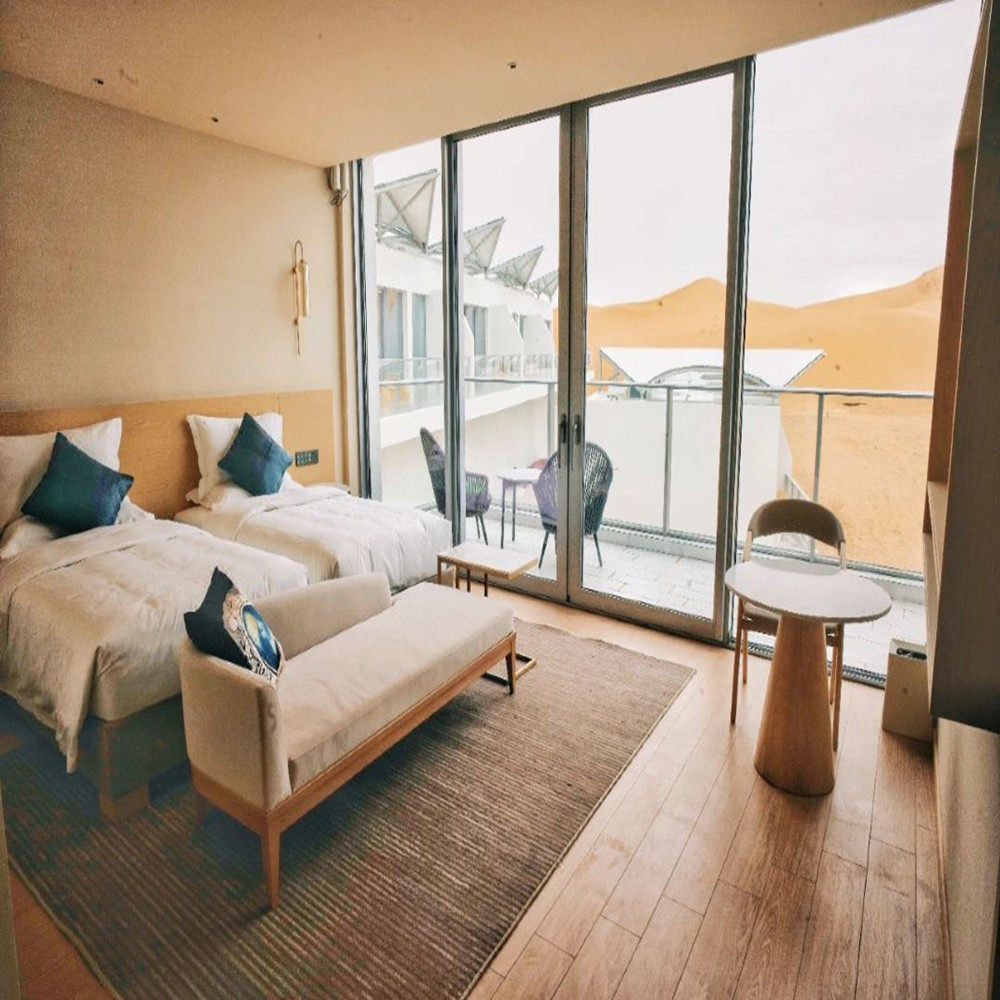 【元旦可定】2大1小中卫沙漠星星酒店+银川希尔顿4天3晚私家团