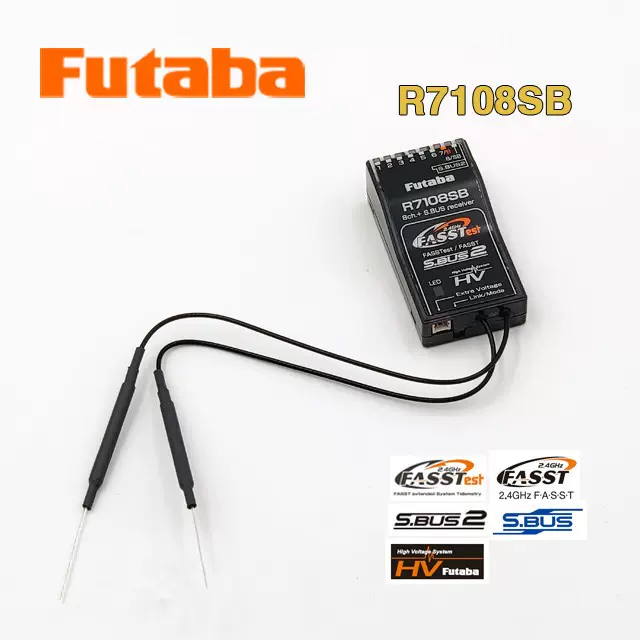FUTABA R7108SB R7008SB 2.4G接收机支持回传S.BUS 双叶行货-Taobao