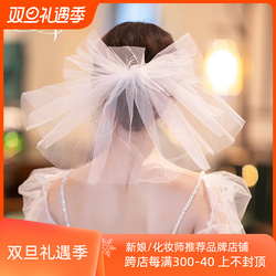 Shuiwu R0413 Bridal Headwear New Korean Short Veil Photo Soft Veil Wedding Veil Travel Photography Wedding Hair Accessories