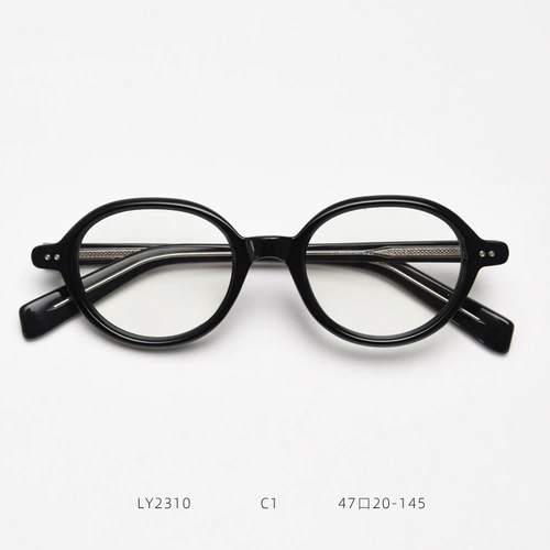 Старые цветочные очки женская мода мужская овальная овальная высокая высокая подлинная молодая ретро -гонконг в стиле Гонконга Старый Старый Свет