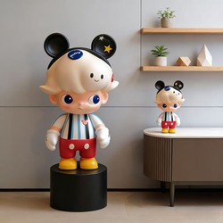 Large Mickey Dm Trendy Figurine for Living Room, Next to Tv Cabinet, Entryway, Room Decoration, Housewarming, Birthday Gift
