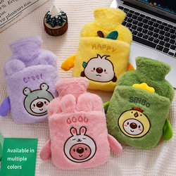 Hot Water Bottle, Warm Water Bag, Water-Filled Heating Pad for Warming the Stomach, Hand Warmer, Hot Water Bag for Female Students to Apply on the Stomach to Keep Warm